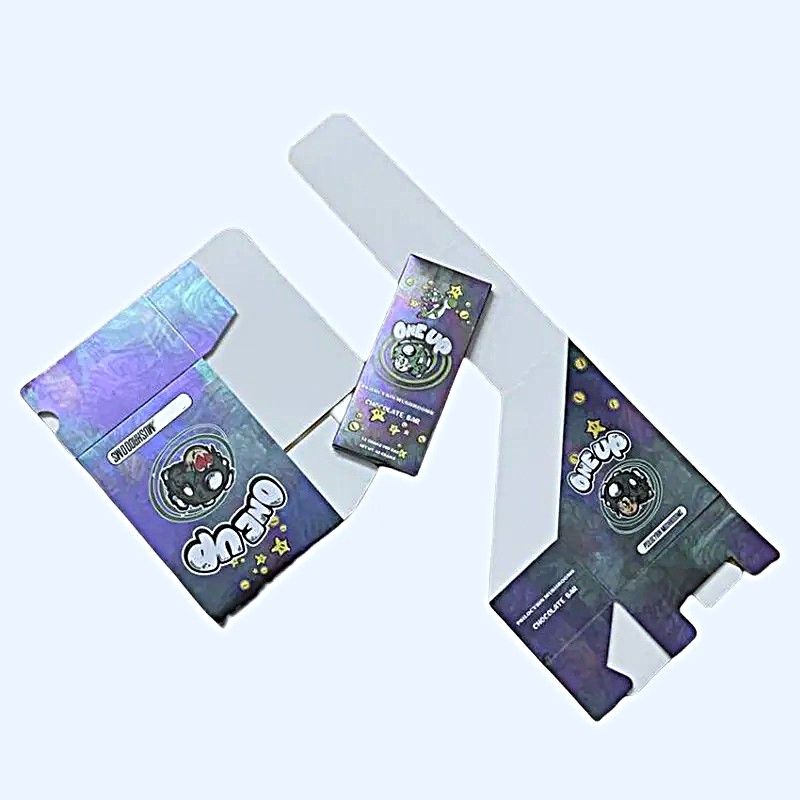 One Up 3.5G Mushroom Chocolate Bar Packaging Boxes